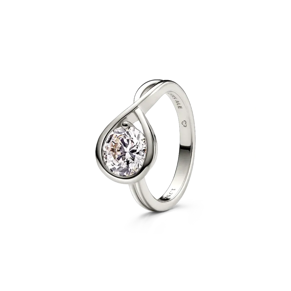 152446C01_RGB.webp Pandora Infinite 14k White Gold Lab-grown Diamond Ring - Image 1