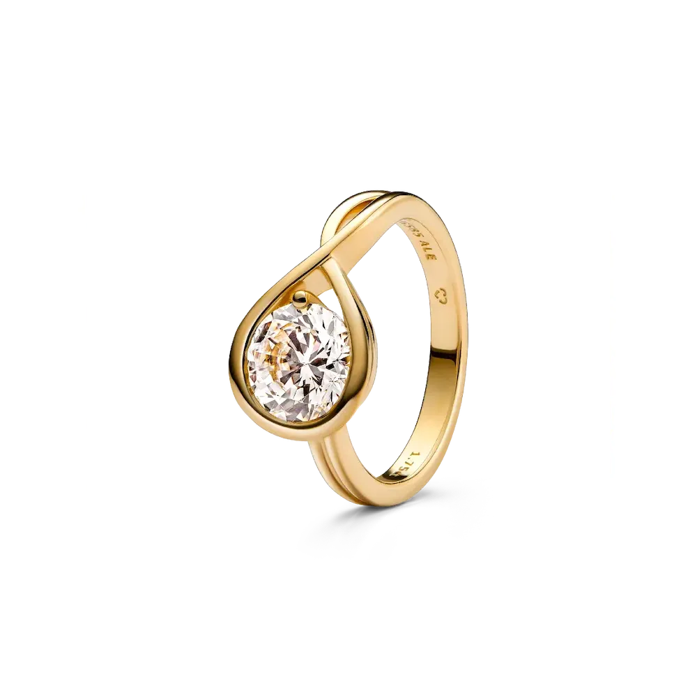 Pandora Infinite 14k Gold Lab-grown Diamond Ring