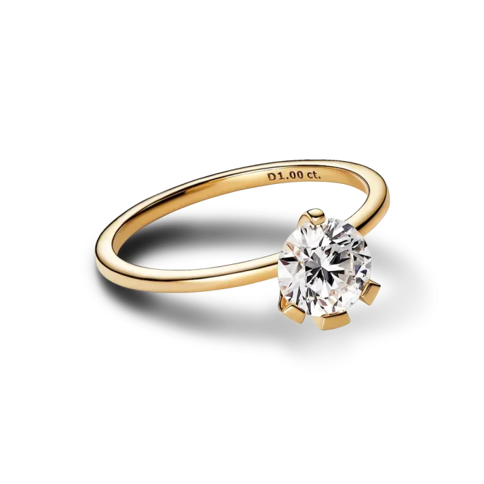 Pandora Nova 14k Gold Lab-grown Diamond Ring - Image 4