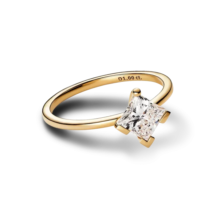 Pandora Nova 14k Gold Lab-grown Diamond Ring - Image 4