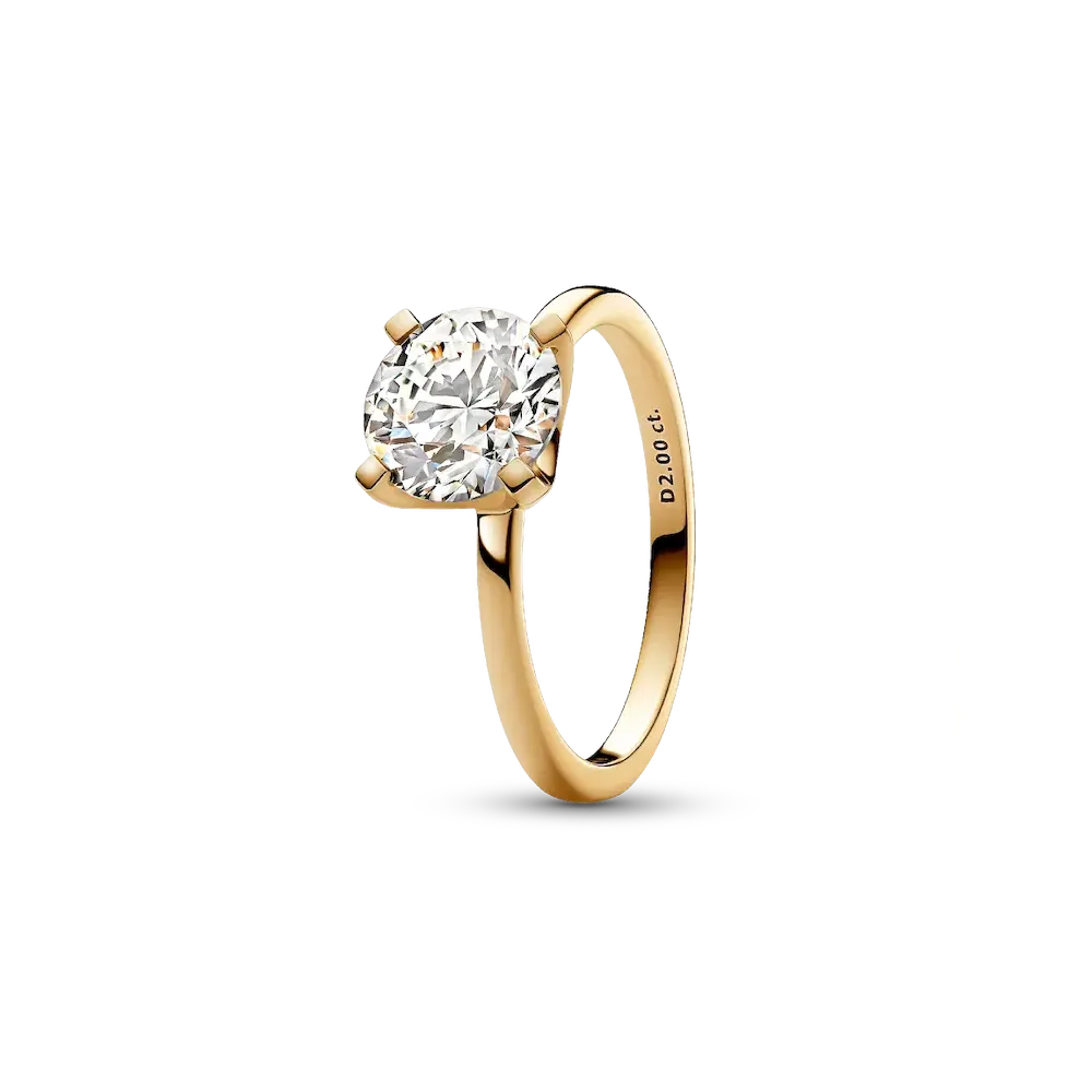 Pandora Era 14k Gold Lab-grown Diamond Ring