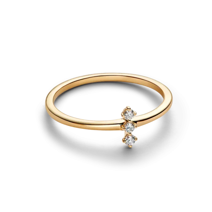 Pandora Era Lab-Grown Diamond Trio Ring - Image 5