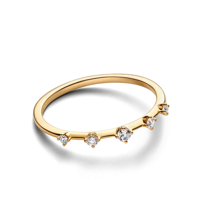 Pandora Era Lab-Grown Diamond Station Ring - Image 5