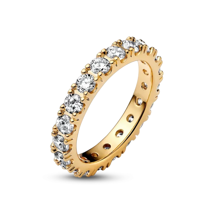 Sparkling Row Eternity Ring - Image 6