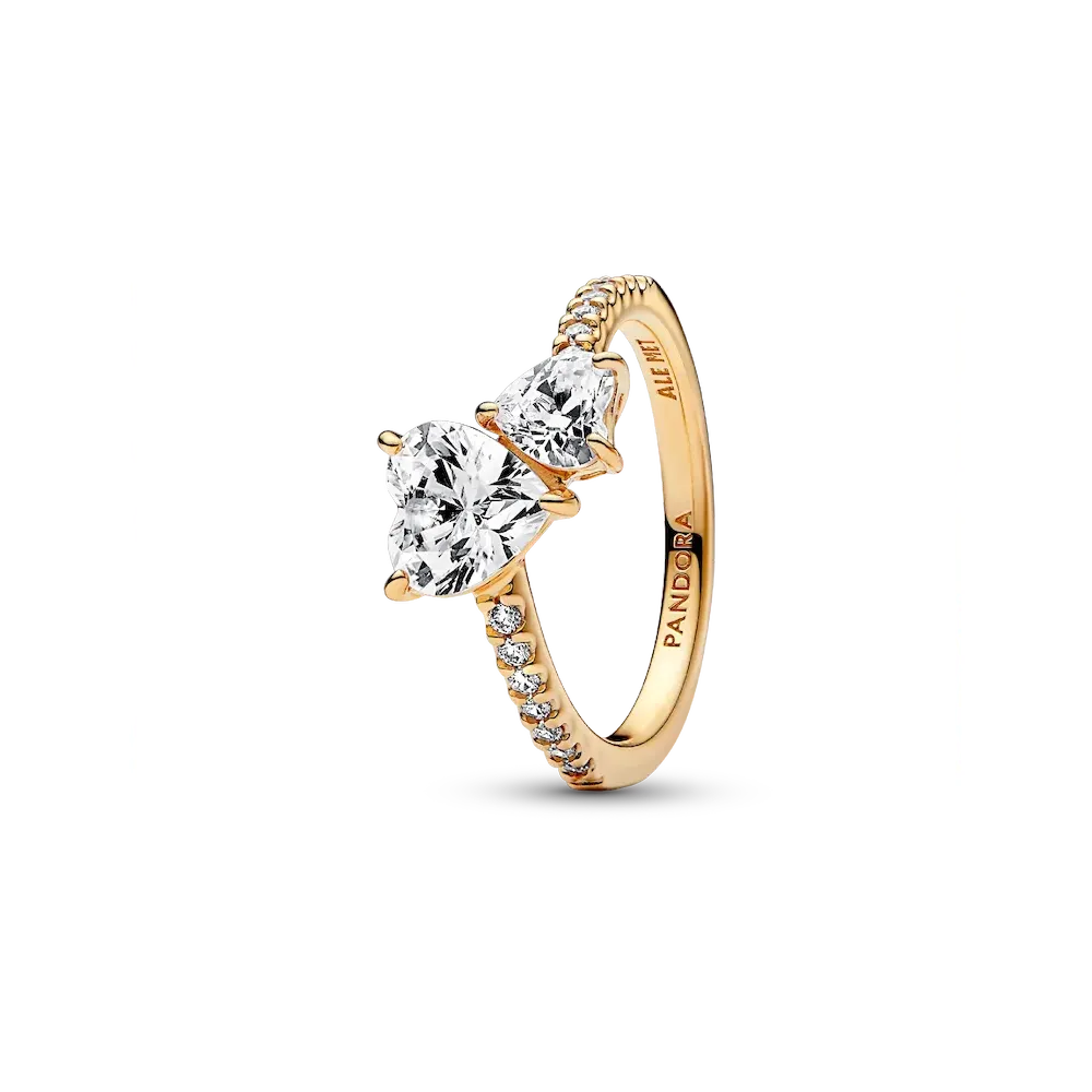 161198C01_RGB.webp Double Heart Sparkling Ring - Image 1