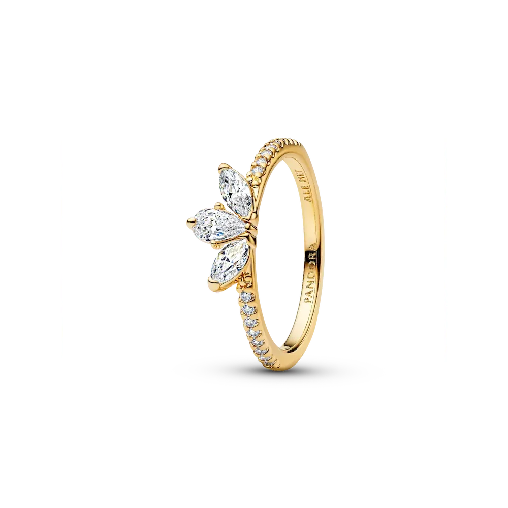 Sparkling Herbarium Cluster Ring