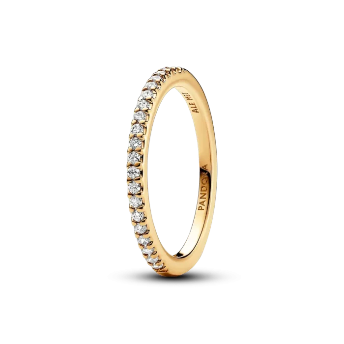 Classic Sparkling Band Ring Set - Image 3