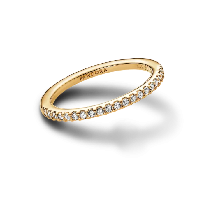 Classic Sparkling Band Ring Set - Image 8