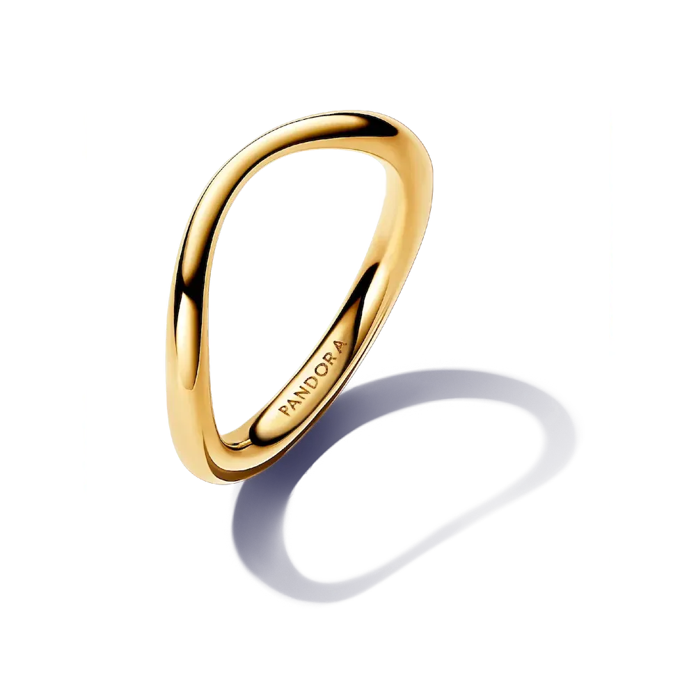 Two-Tone Intertwined Ring Set