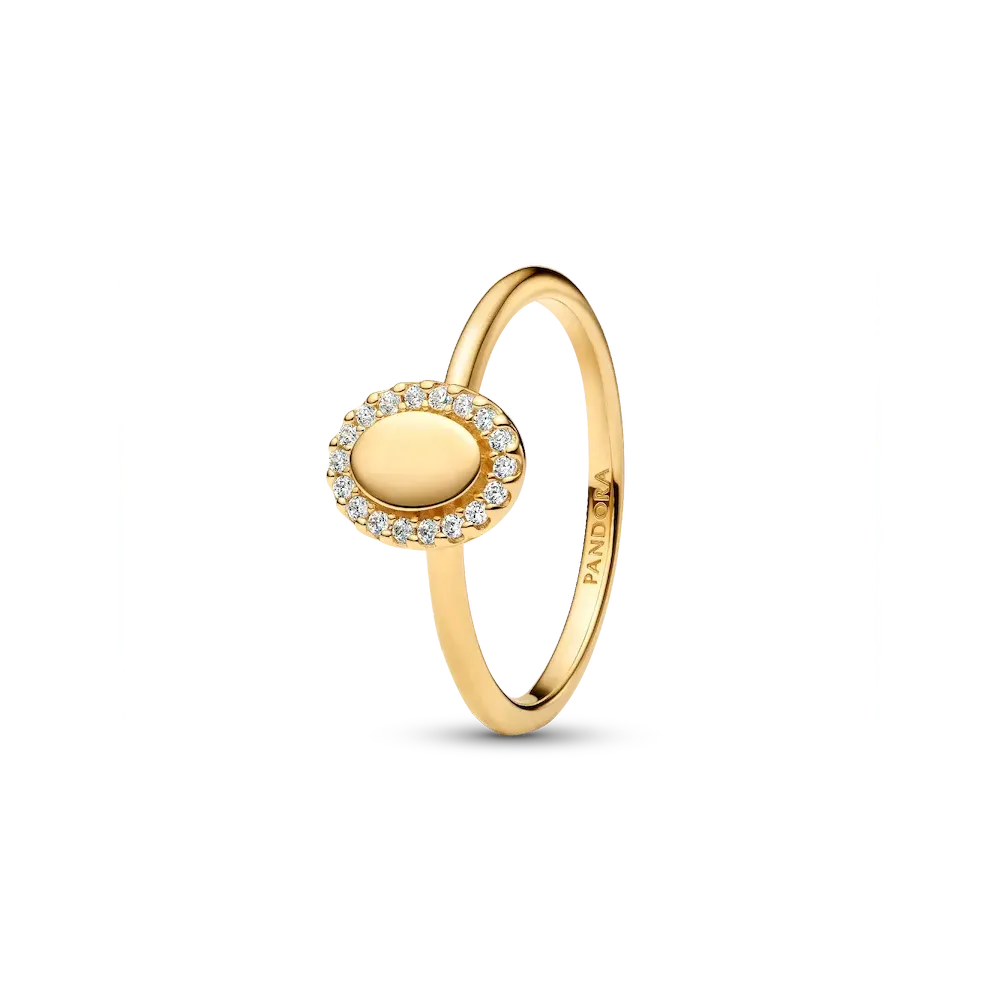 163800C01_RGB.webp Engravable Oval Halo Ring - Image 1