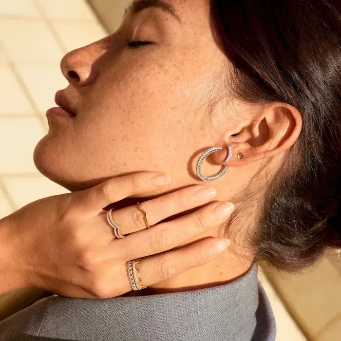 Polished Wishbone Ring - Image 4