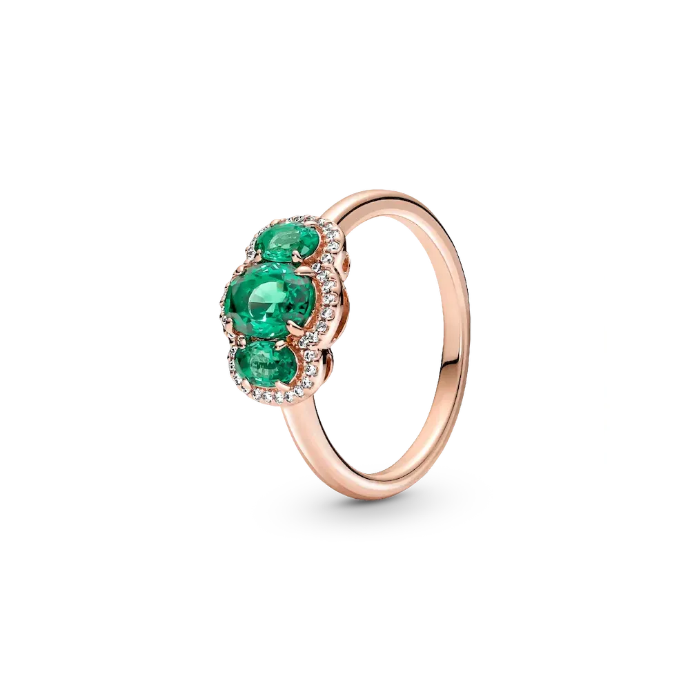 FINAL SALE - Three Stone Vintage Ring