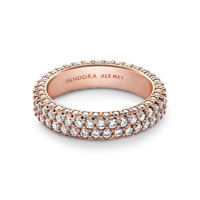 Pandora Timeless Pavé Double-row Ring - Image 4