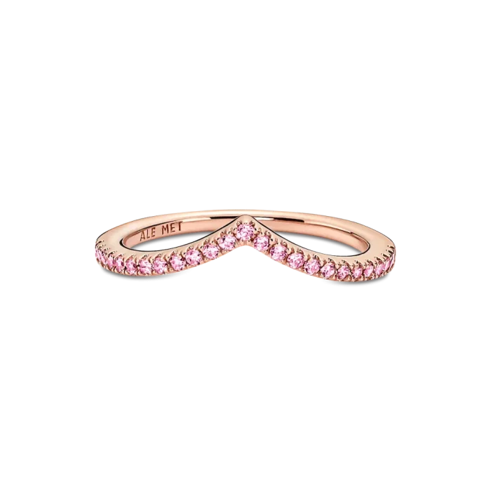 Pandora Timeless Wish Sparkling Pink Ring - Image 2
