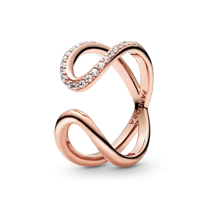 Lots of Love and Sparkle Stacking Ring Set - Image 2