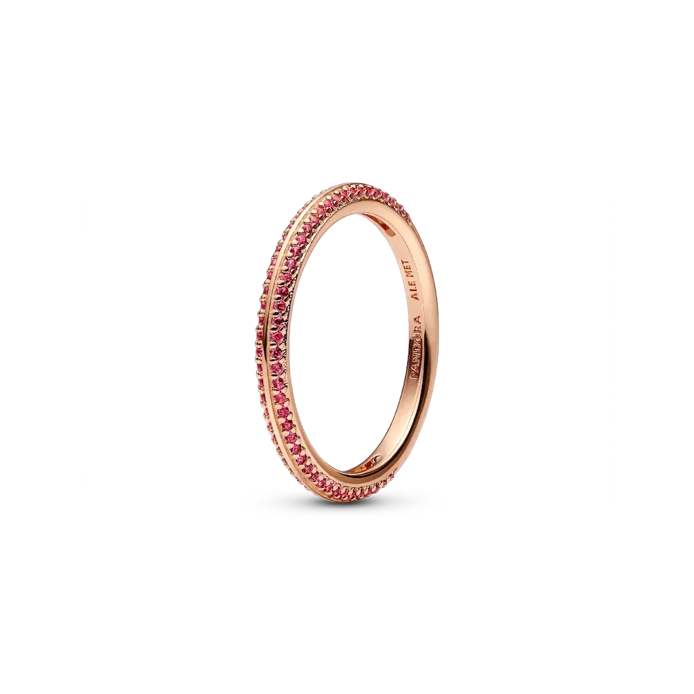 Pandora ME Red Pavé Ring