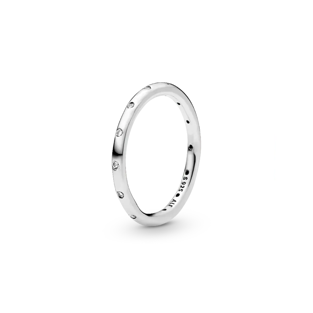 Simple Sparkling Band Ring