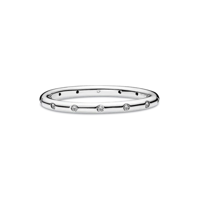 Simple Sparkling Band Ring - Image 6