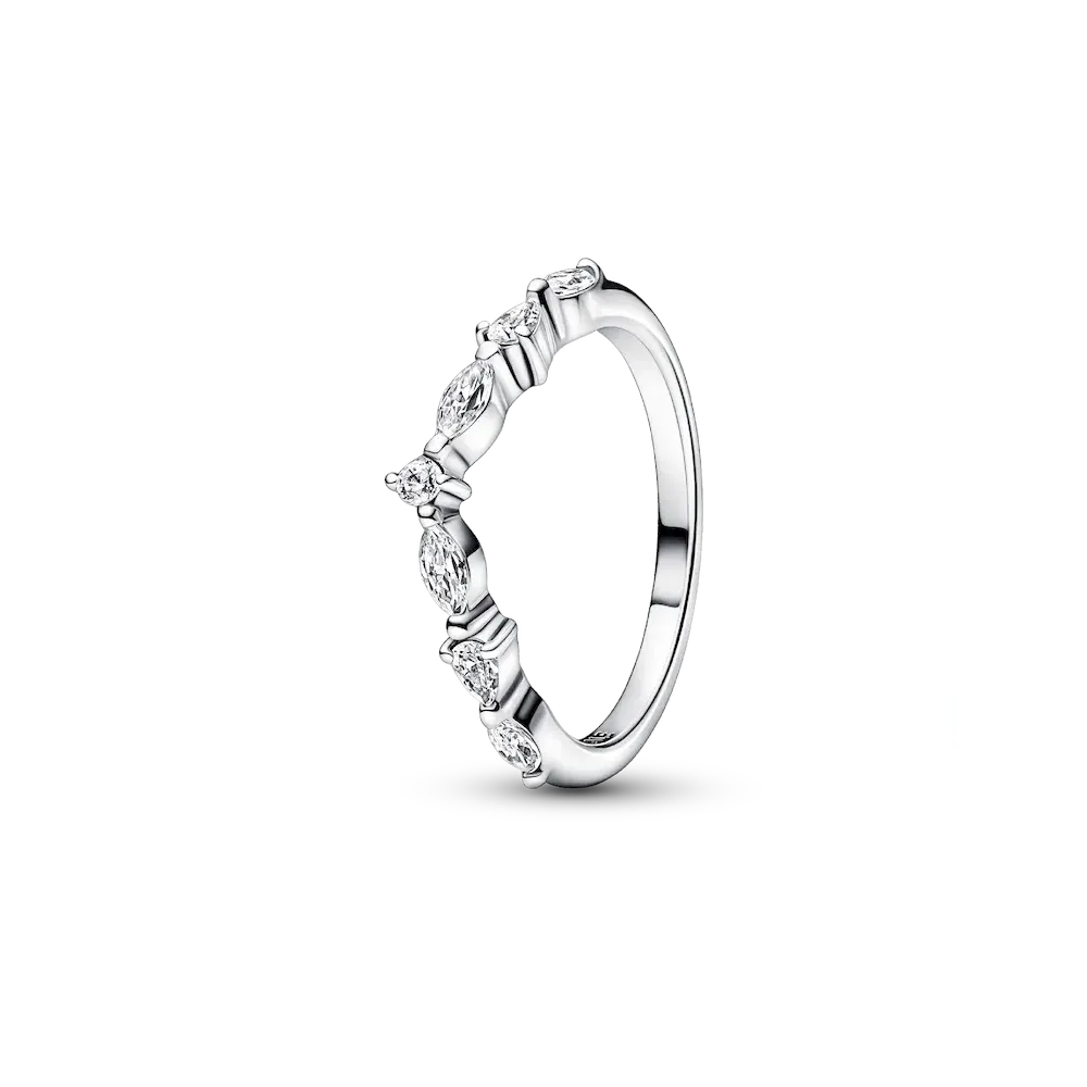 Pandora Timeless Wish Sparkling Alternating Ring