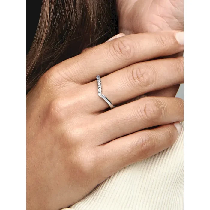 Shimmering Wishbone Ring Set - Image 4