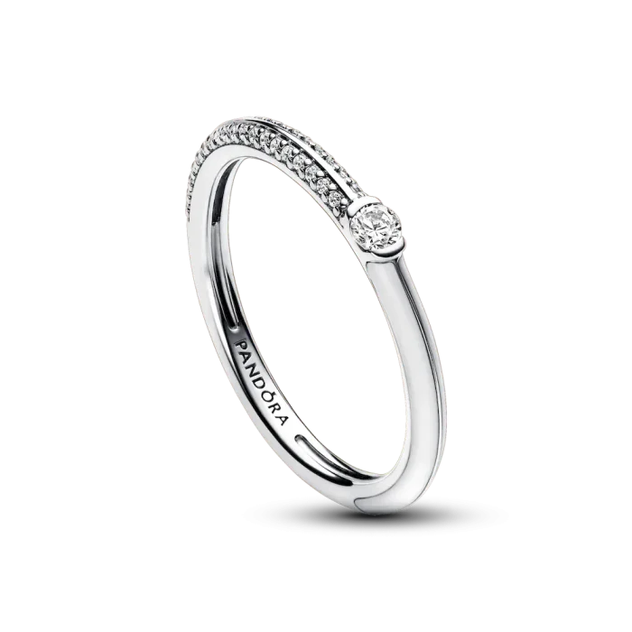 Pandora ME Pavé & White Dual Ring - Image 5