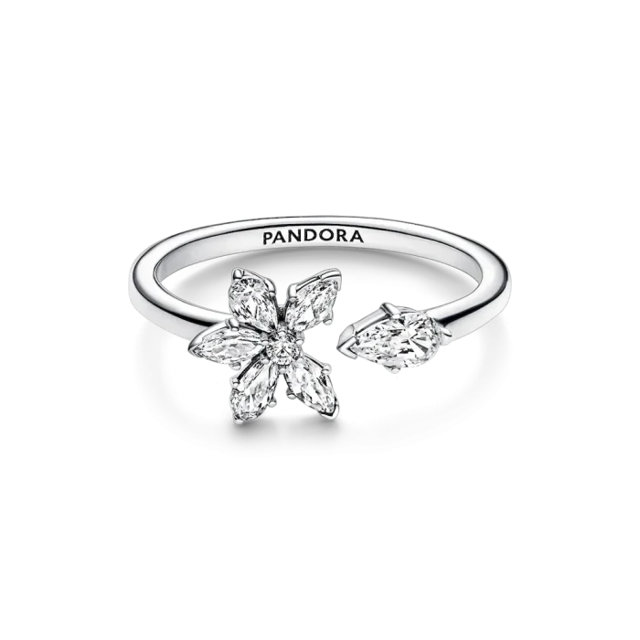 Sparkling Herbarium Cluster Open Ring - Image 5