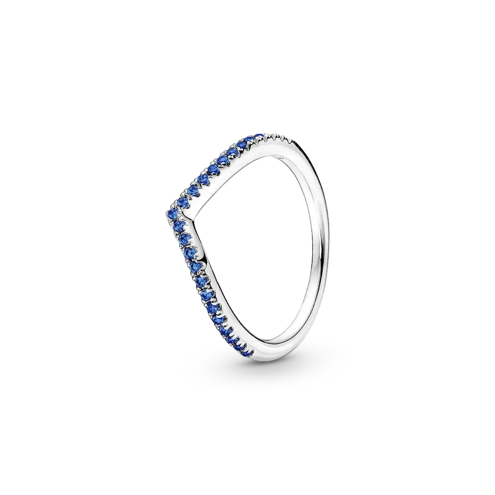 Pandora Timeless Wish Sparkling Blue Ring