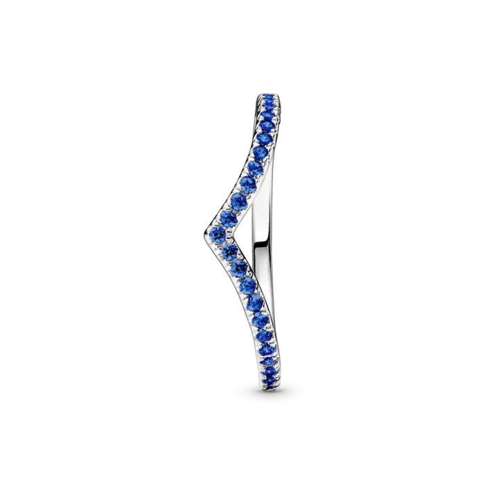 Pandora Timeless Wish Sparkling Blue Ring - Image 4
