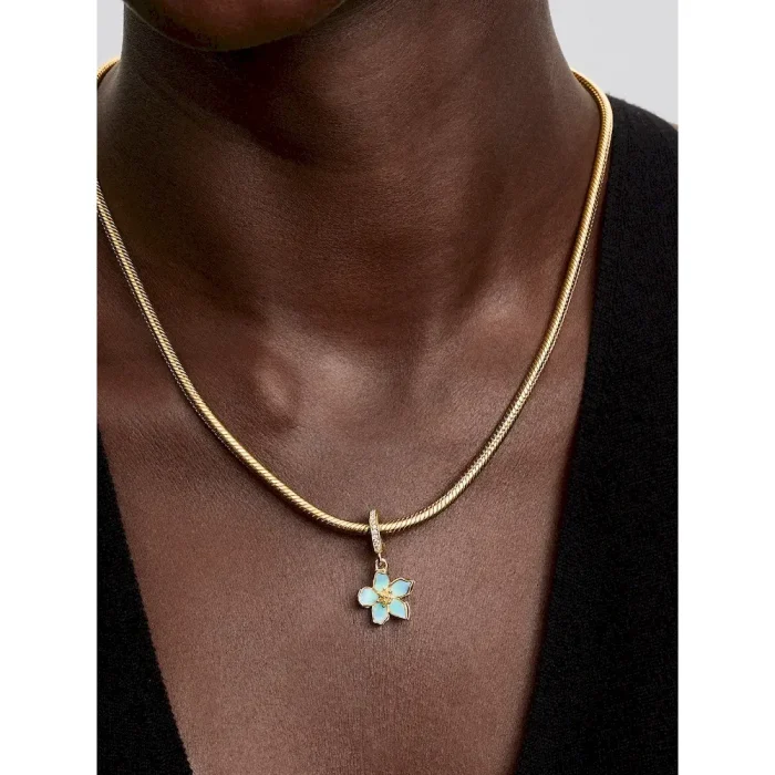 Blue Blossom Dangle Charm - Image 2