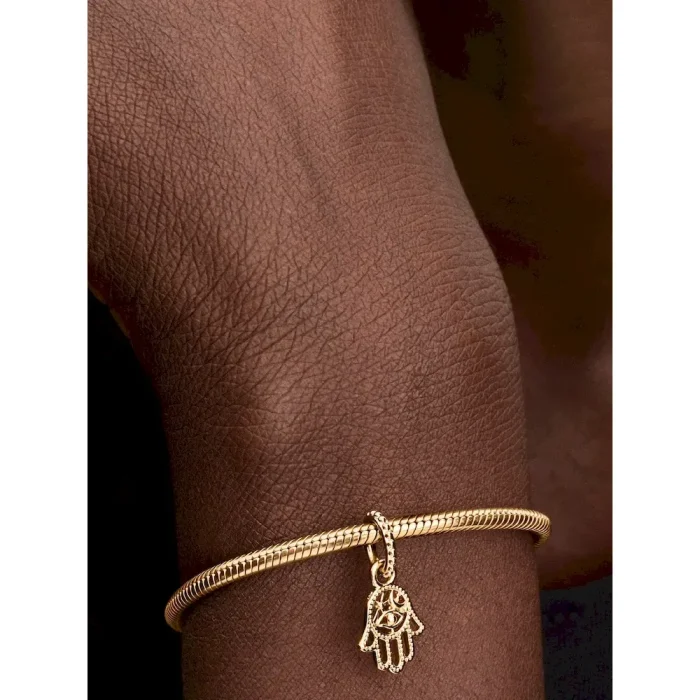 Protective Hamsa Hand Dangle Charm - Image 2