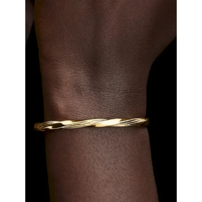 Twisted Open Bangle - Image 2
