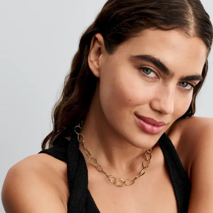 Organically Shaped Link Jewelry Set - Image 5