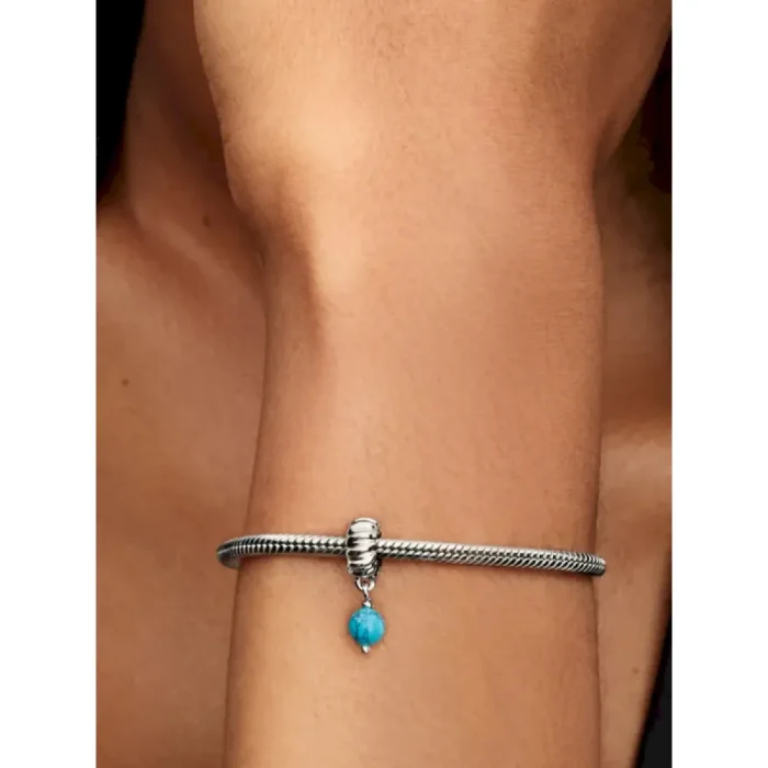 Turquoise-colored Dangle Charm - Image 2