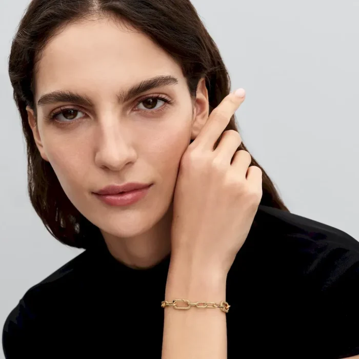 Bold and Brave Textured Medallion Bracelet Set - Image 10