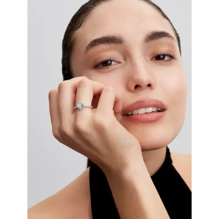 Elevated Heart Ring - Image 6