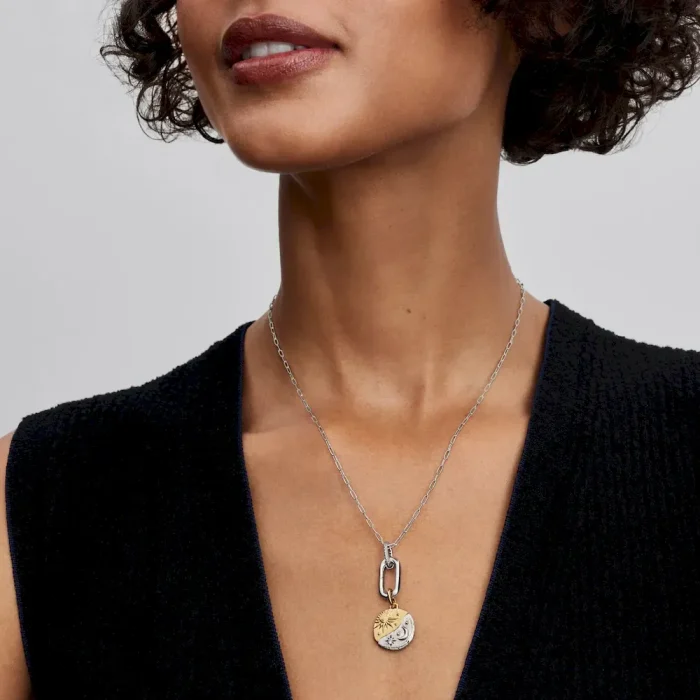 Sun and Moon Medallion Charm - Image 3