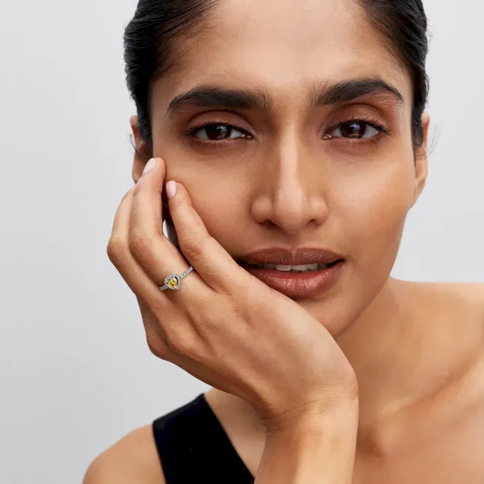 Celestial Love Elevated Heart Ring Duo - Image 9