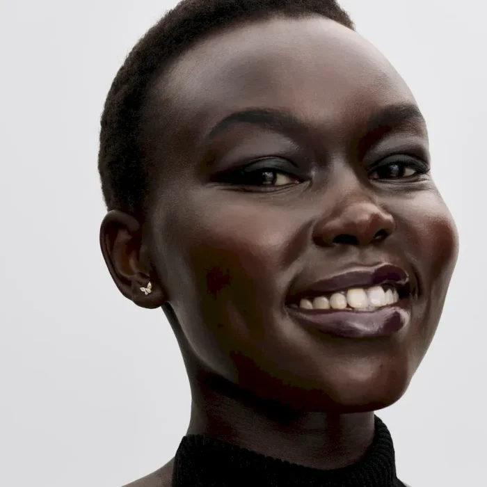 Butterfly Stud Earrings - Image 3