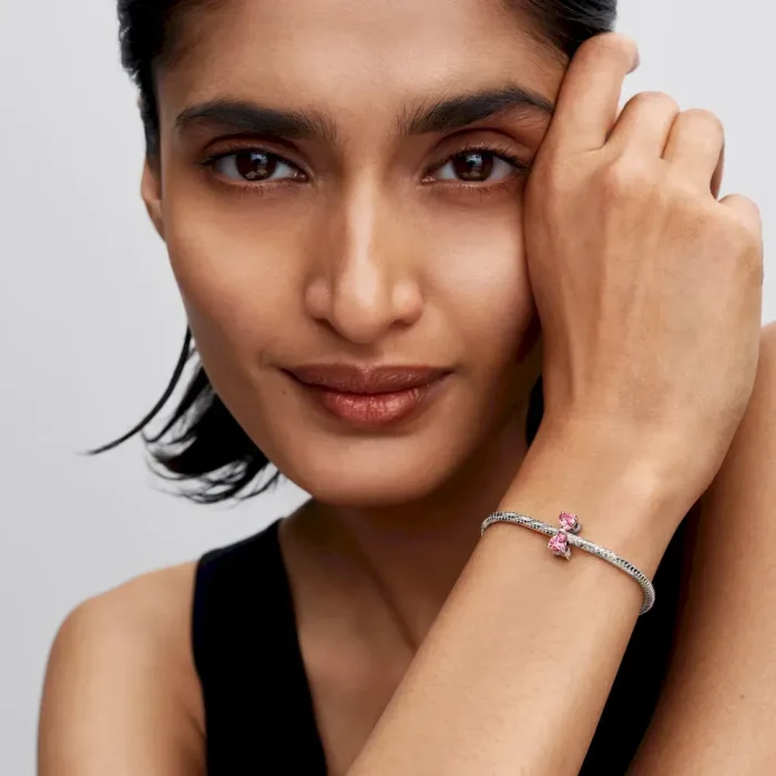 Pink Bow Charm - Image 3