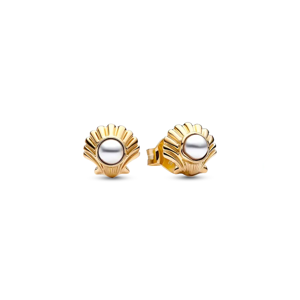 FINAL SALE - Disney The Little Mermaid Seashell Stud Earrings