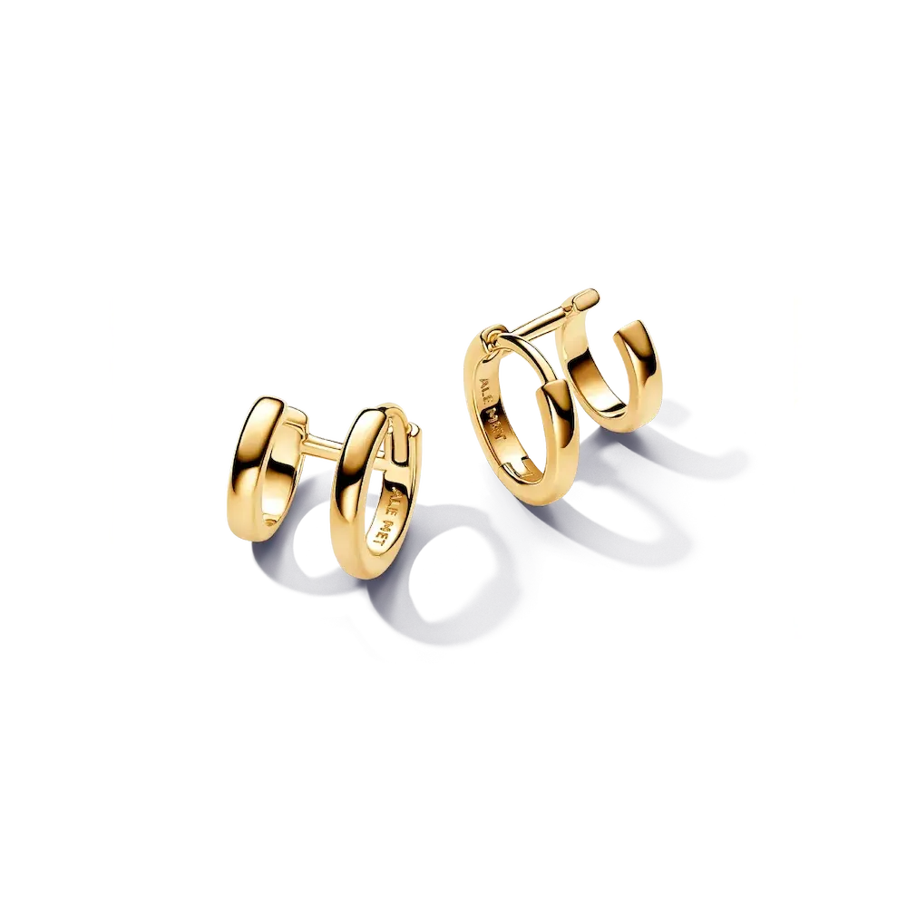 263280C00_RGB.webp Double Huggie Hoop Earrings - Image 1
