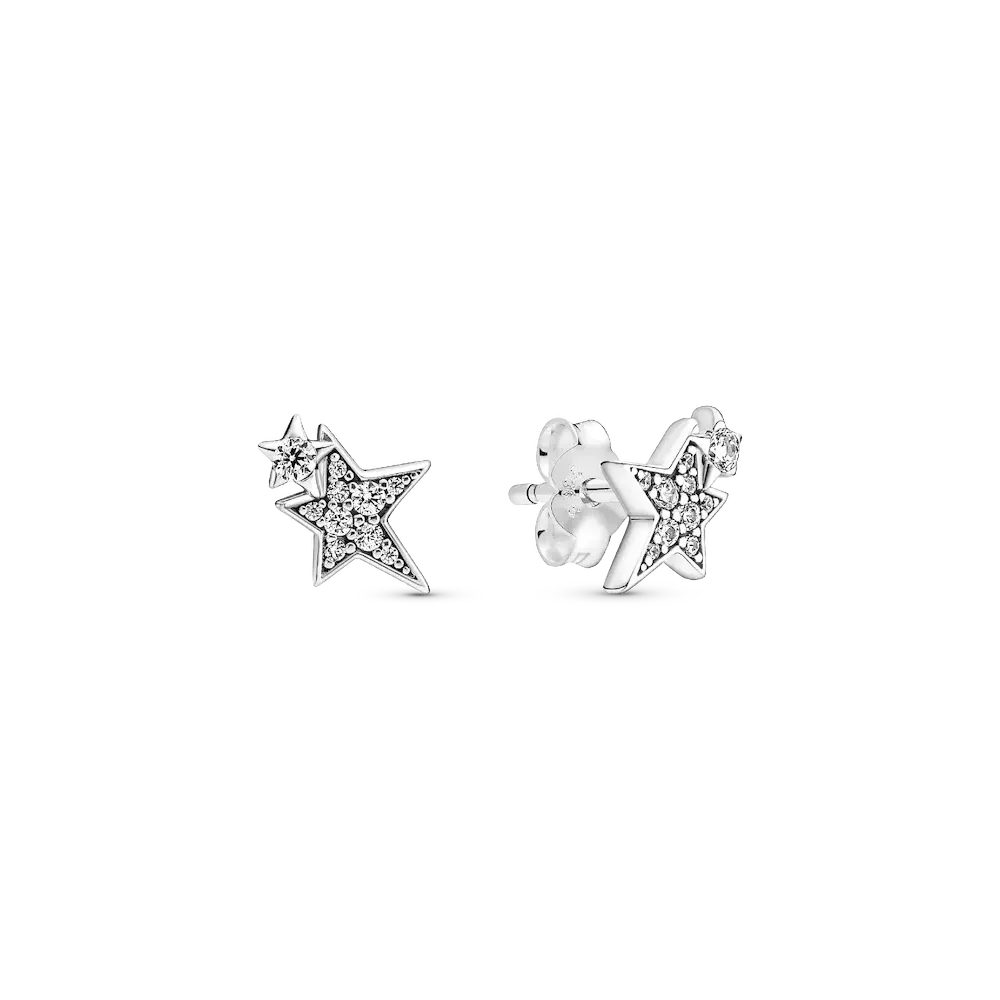 290012C01_RGB.webp Sparkling Asymmetric Stars Stud Earrings - Image 1