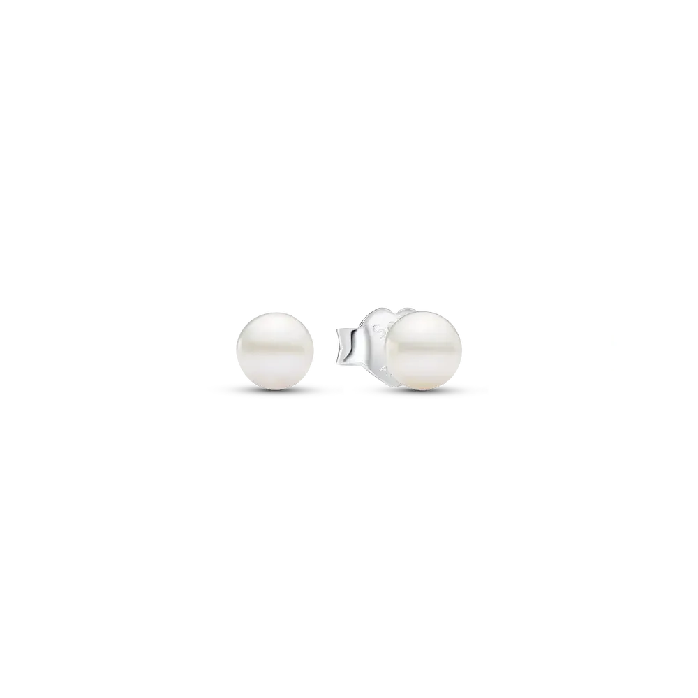 Treated Freshwater Cultured Pearl 4.5mm Stud Earrings