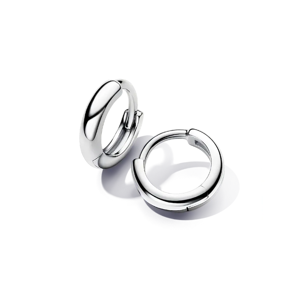 293286C00_RGB.webp Round Huggie Hoop Earrings - Image 1