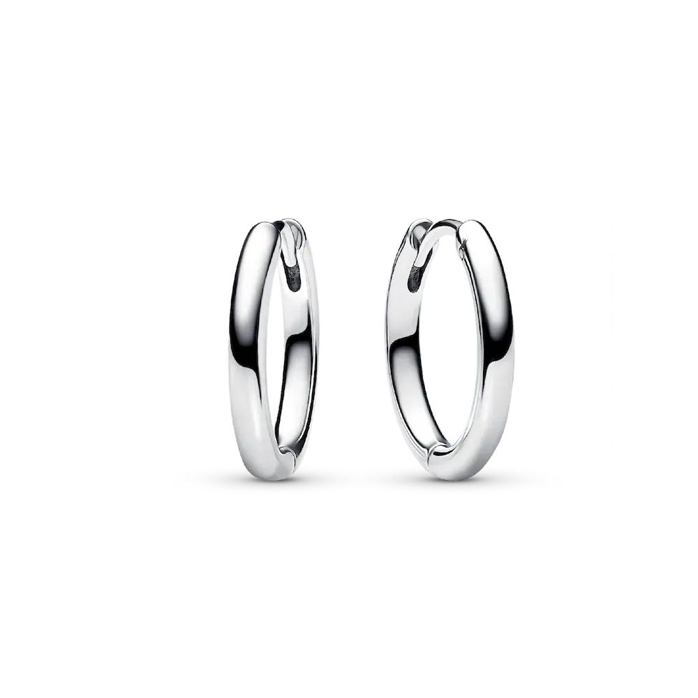 Pandora Moments 18 mm Charm Hoop Earrings