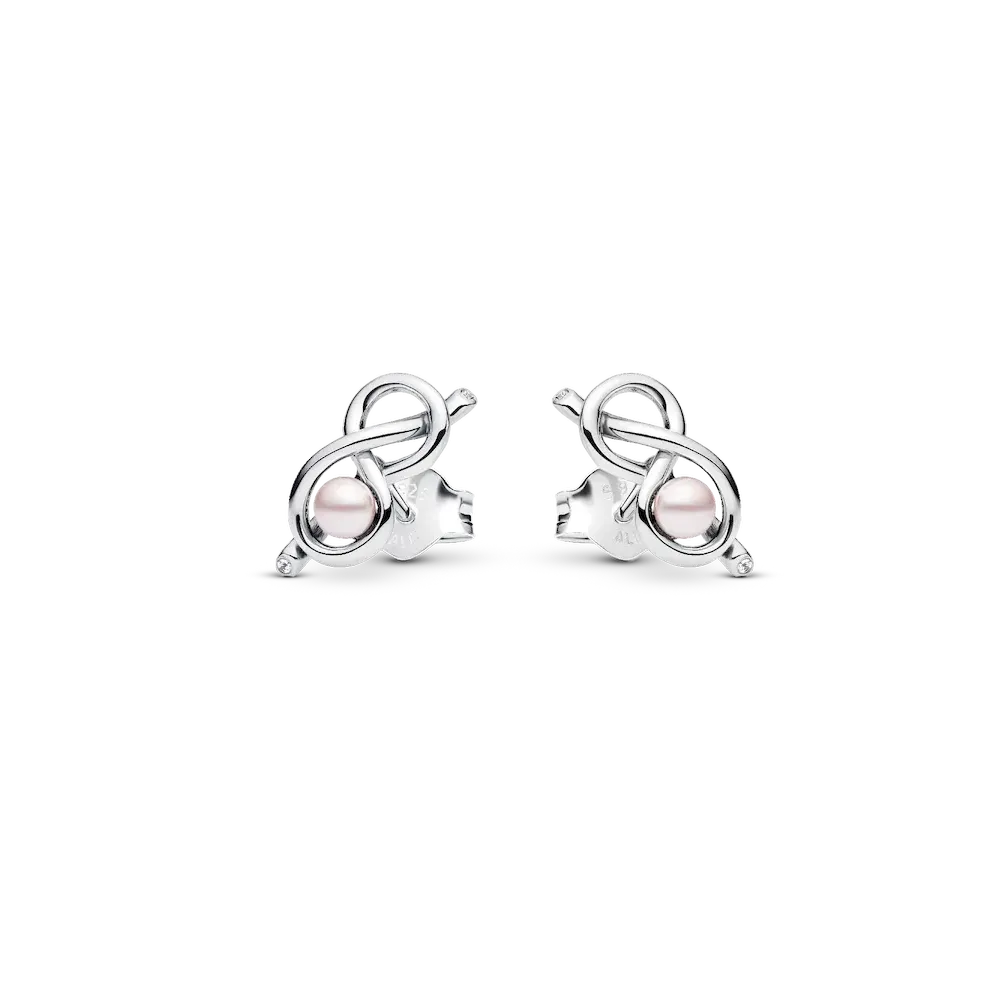 293761C01_RGB.webp Infinity Knot Stud Earrings - Image 1