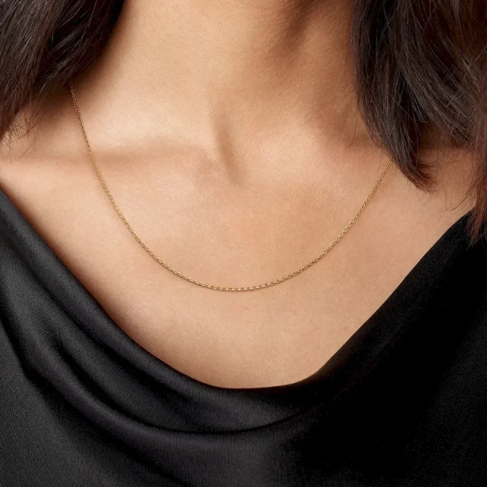 Pandora Talisman Lab-grown Diamond Moon Pendant Necklace 0.25 carat tw 14k Gold - Image 4