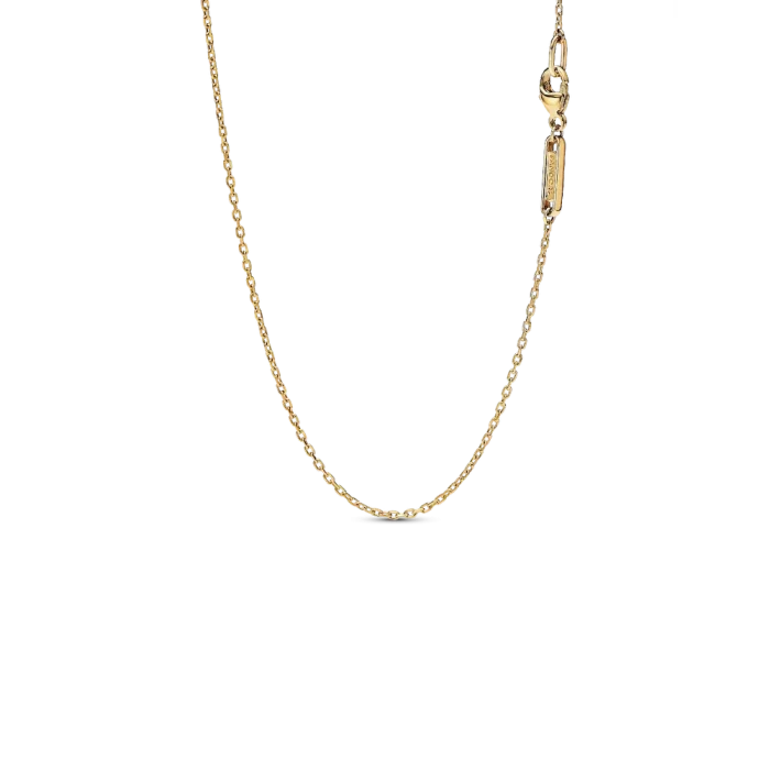 Pandora Talisman Lab-grown Diamond Moon Pendant Necklace 0.25 carat tw 14k Gold - Image 2