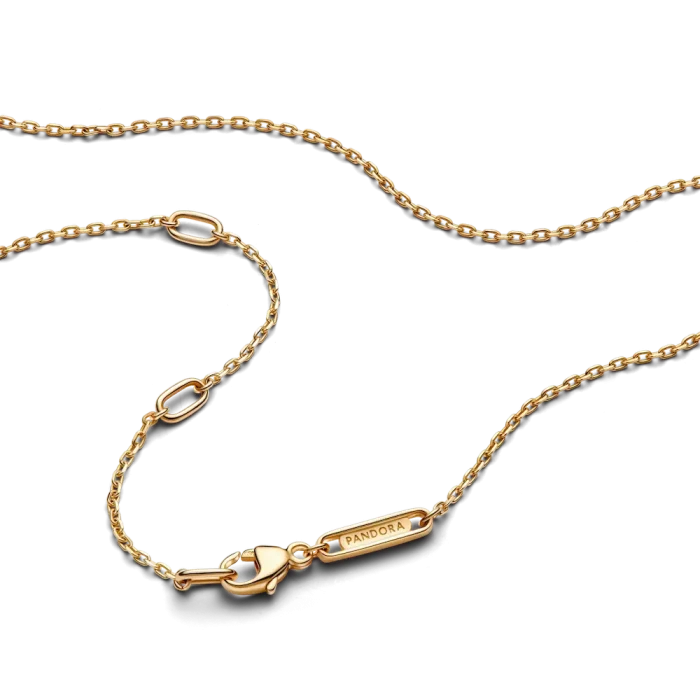 Pandora Talisman Lab-grown Diamond Moon Pendant Necklace 0.25 carat tw 14k Gold - Image 7