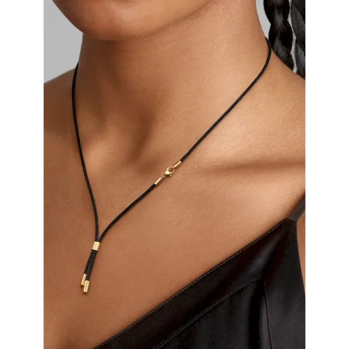 Pandora Talisman Recycled Polyester Cord Necklace - Image 2